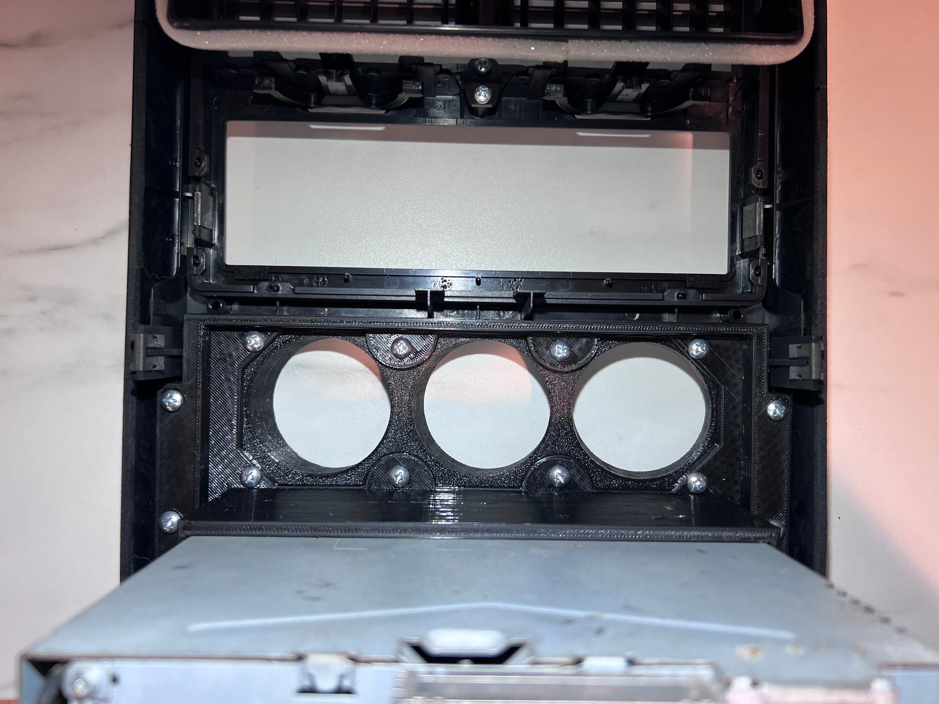 1986-1988 RX7 Triple Gauge Radio Adapter. - Etsy
