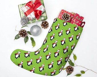 Christmas Penguins Stockings