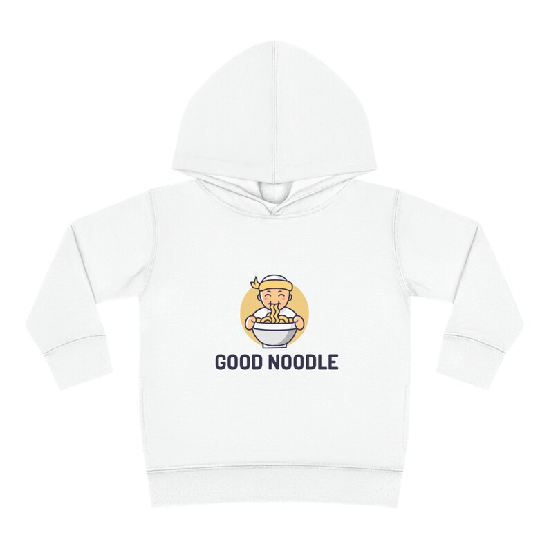 Elevate Comfort with the Latest: The 'Good Noodle' Pullover Fleece Hoodie Perfect for Christmas Halloween, or Birthday Gifts image 4