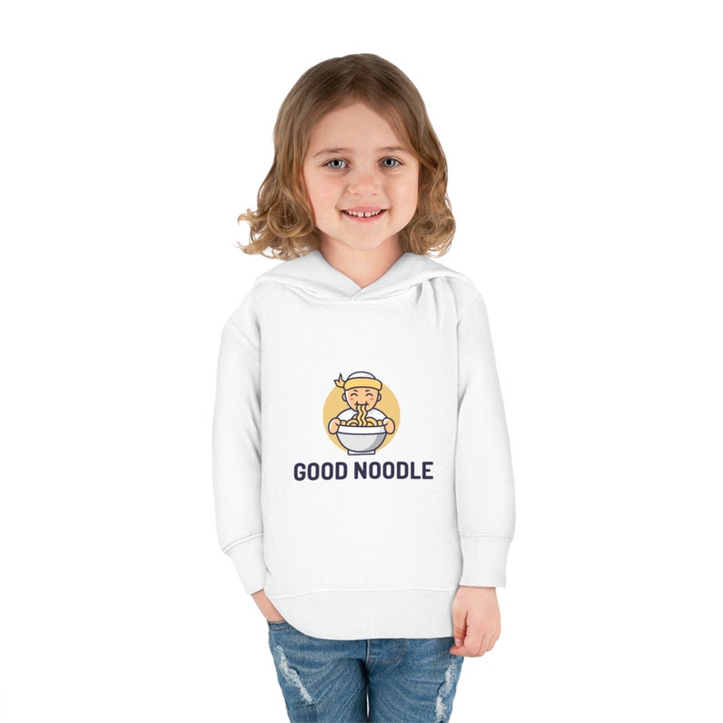 Elevate Comfort with the Latest: The 'Good Noodle' Pullover Fleece Hoodie Perfect for Christmas Halloween, or Birthday Gifts image 2