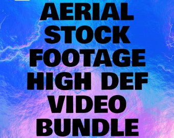 空撮ストック映像 高画質ビデオバンドル