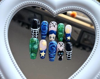 Coraline Inspired Press Ons