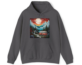 Camping Life Hooded Sweatshirt, Camping Hoodie