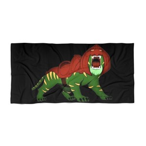 Battle Cat Beach Towel