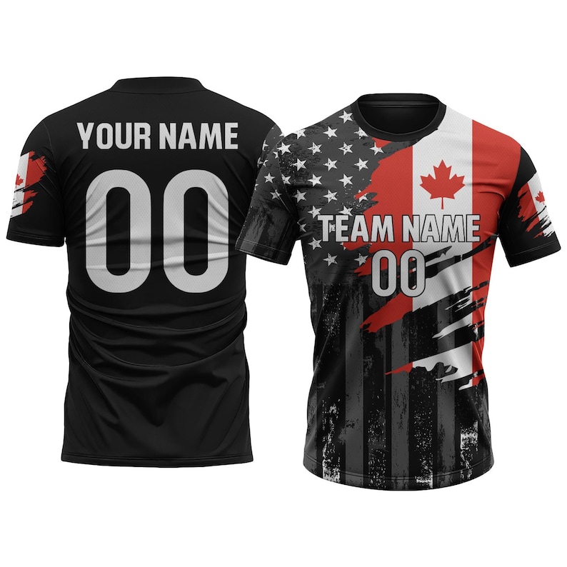 Custom Cape Verde Soccer Jersey 2026 Men Youth Kid Fans, Personalized Soccer Jersey Shorts Name Logo Number Camisa De Futbol Croatia Soccer 2 - Canada Jersey