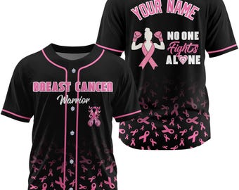 Breast Cancer Awareness Football Jersey / Women's Relaxed Fit / XS