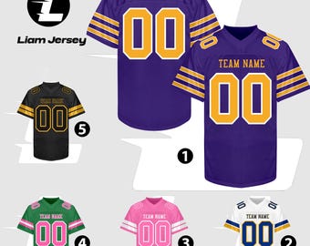 Affordable Custom Football Jerseys – Youth Small Maroon With Numbers Only – Great For Events & Family Wear
