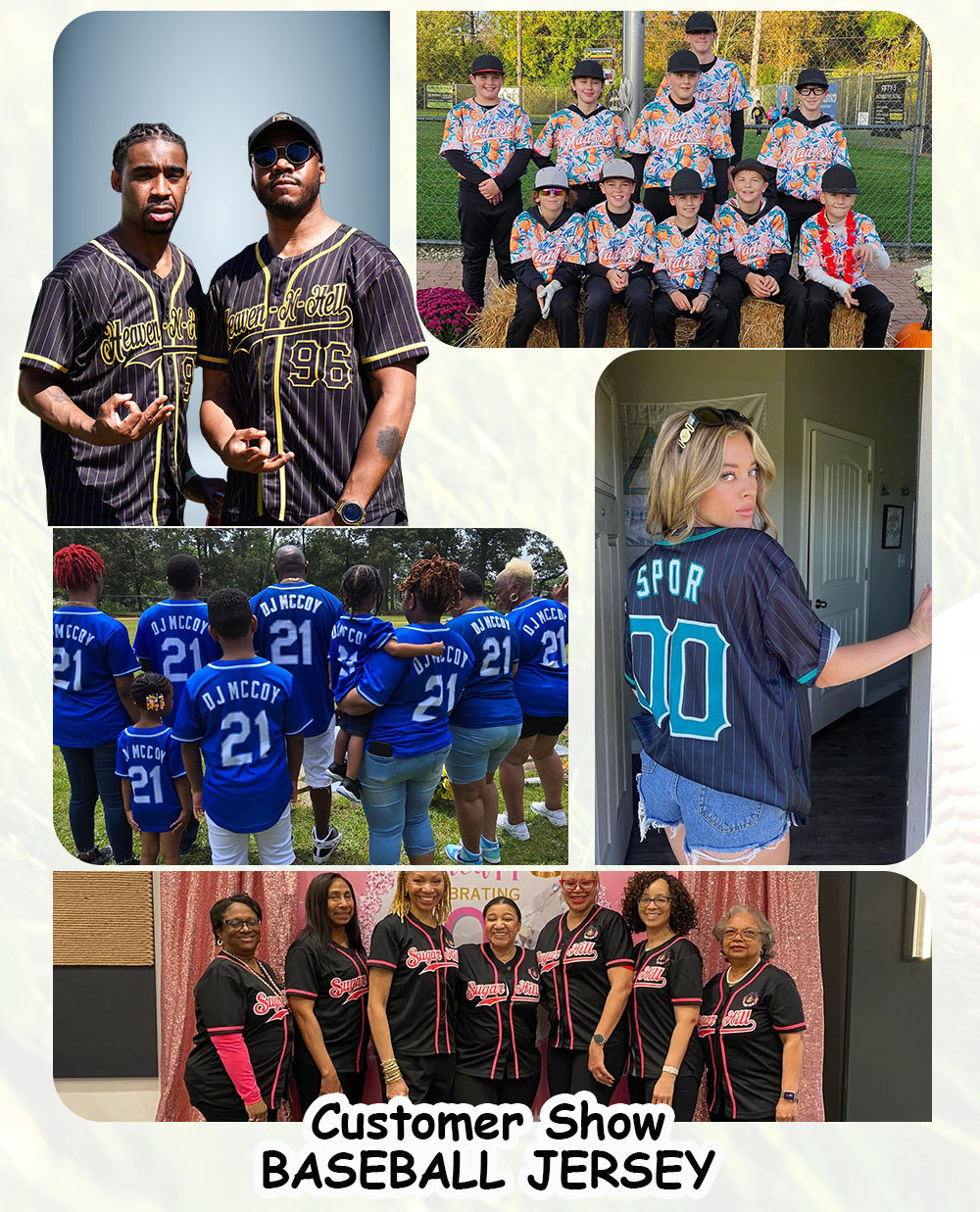 Custom Cheer Baseball Jersey, Printed Sparkly Glitter Custom Name