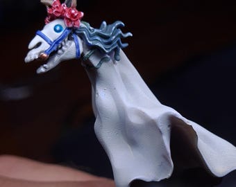 Mari-Lwyd Grimdark Resin Miniature – 28/32mm Tabletop RPG & Gothic Fantasy Figure by Warp Miniatures