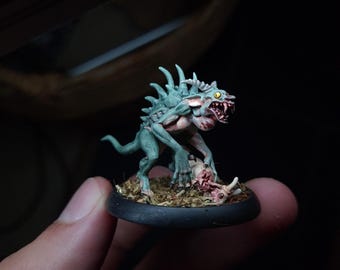 Chupacabra Cryptid Grimdark Resin Miniatur - 28/32 mm Tabletop RPG & Gothic Fantasy Figur von Warp Miniatures