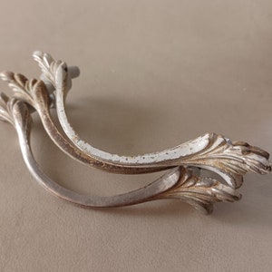 Vintage Drawer Hardware Victorian Scroll Antique Metal Drawer Pull