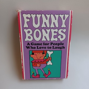 Juego de cartas antiguo - Funny Bones - 1968
