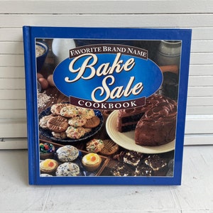 ヴィンテージ ハードカバー クックブック「お気に入りのブランド名ベークセール クックブック」