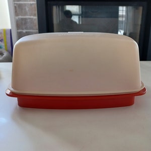 Vintage Tupperware Flavor Saver - Klassischer Aufbewahrungsbehälter für Lebensmittel