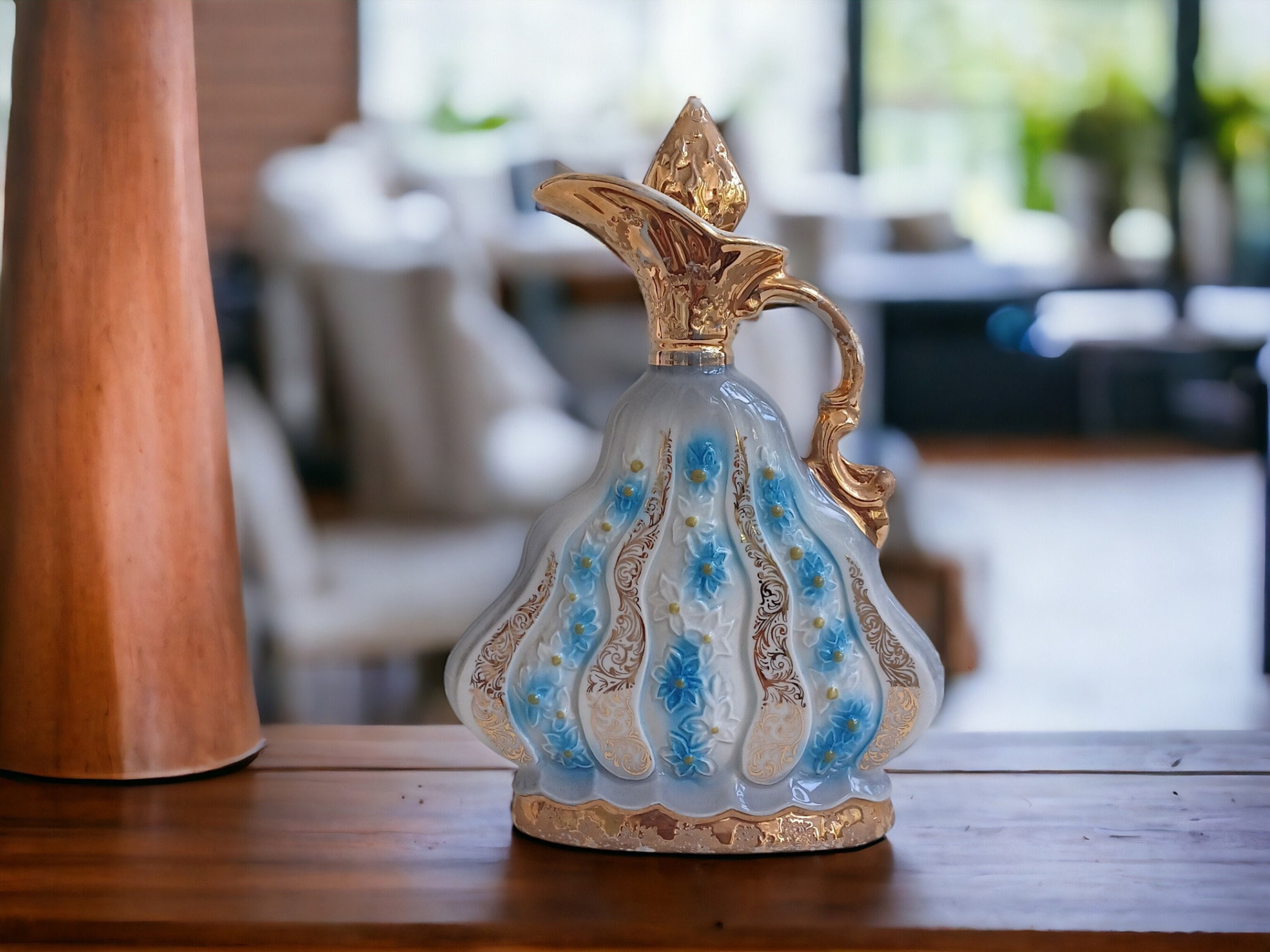 Jim Beam 木製バレル インテリア装飾 Vintage Jim Beam Regal China Whiskey Decanter – Collectible