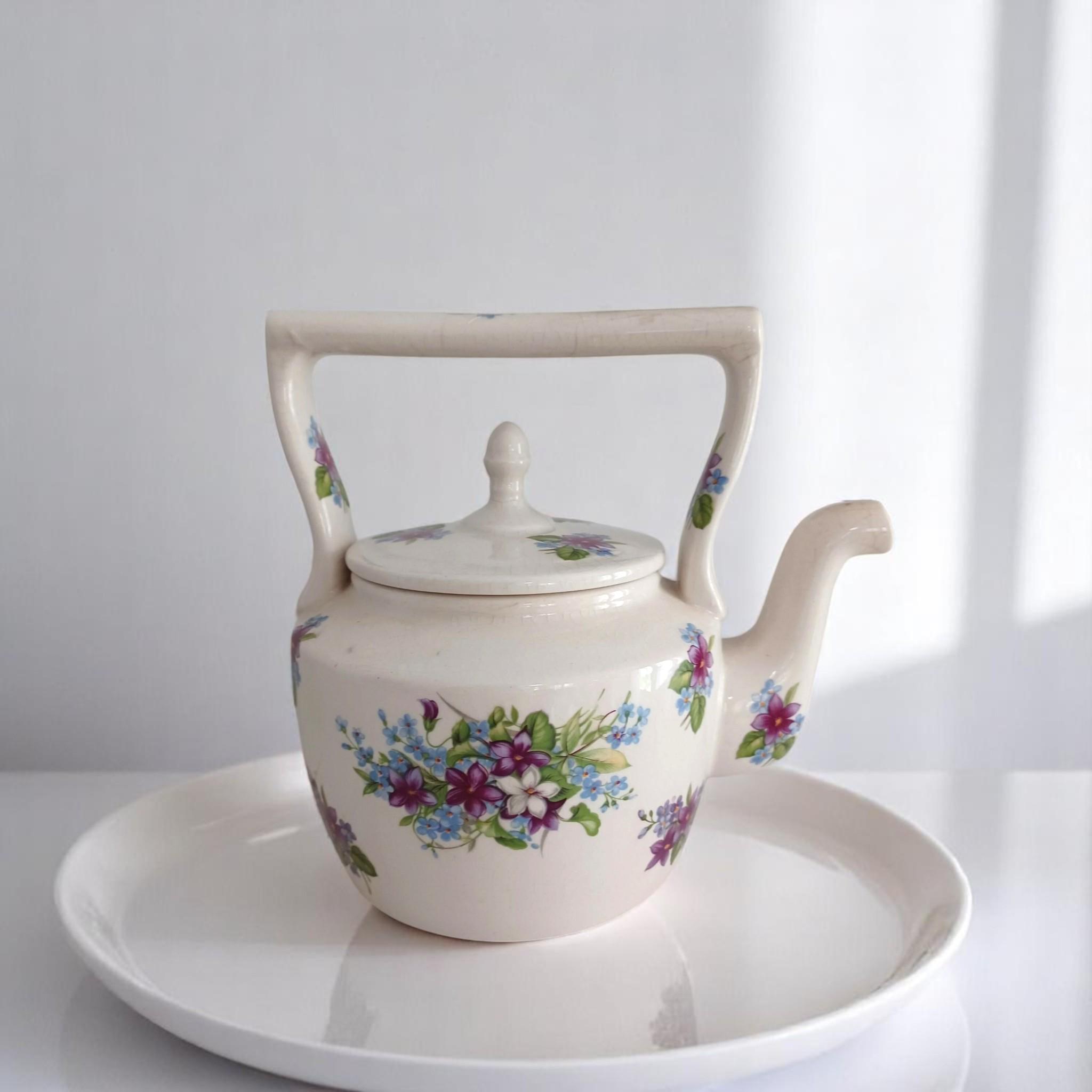 Arthur wood teapot - Etsy 日本