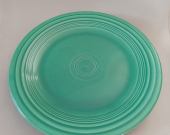 Vintage Mint Green Fiesta Plates - Set of Two