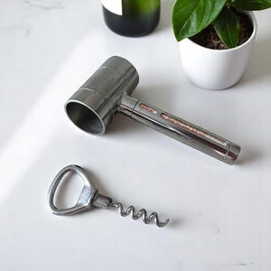 Vintage Mr. Bartender Dial a Drink Tool – MCM Bar Accessory with Corkscrew & Recipes