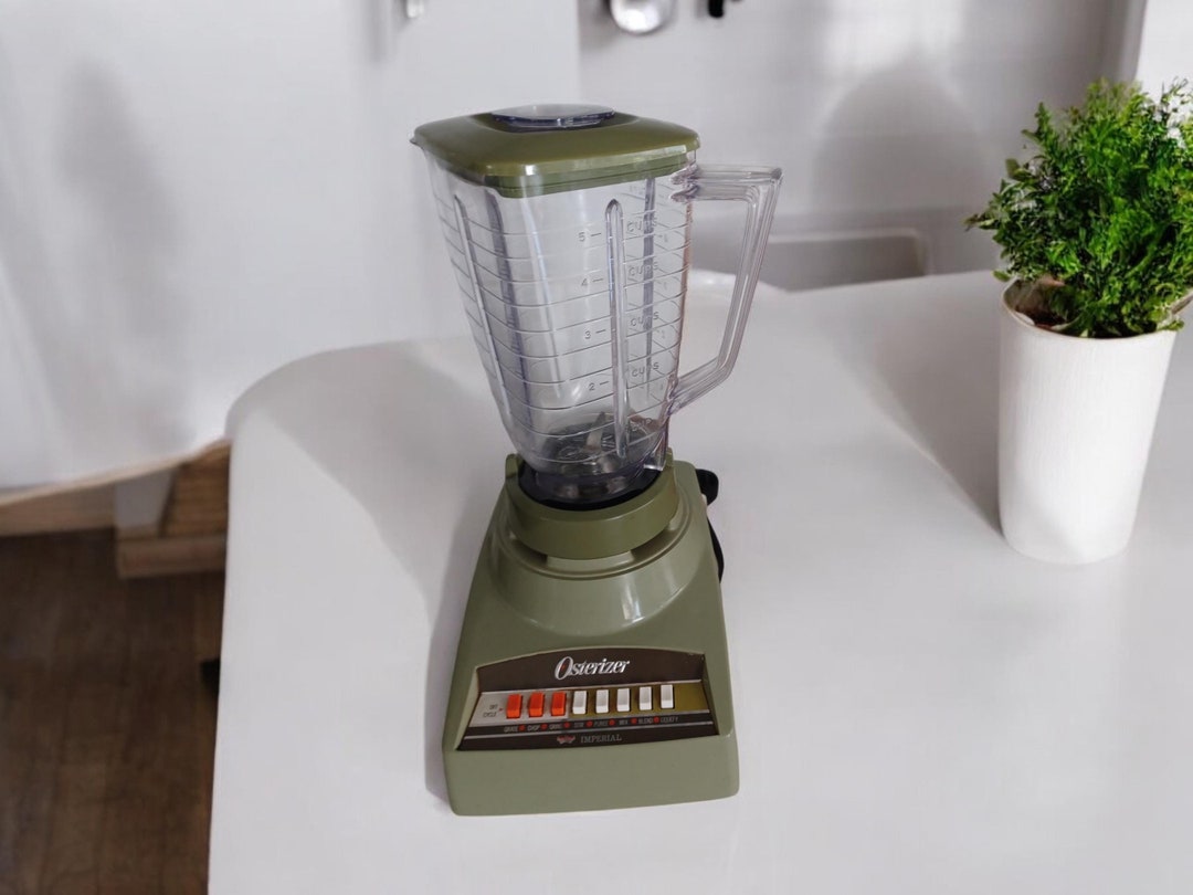 Osterizer blender ブレンダー 年代物ヴィンテージ雑貨　グリーン Vintage Avocado Green Osterizer Blender: 1970s Retro Kitchen