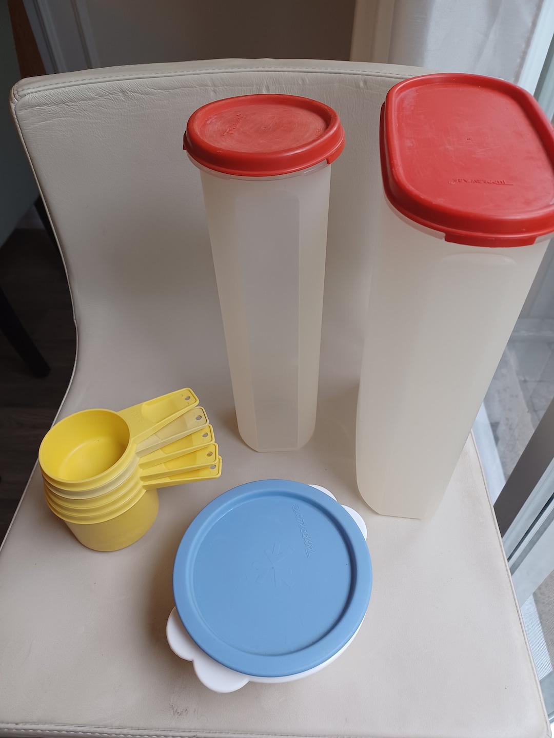Vintage Tupperware/anchor Hocking Storage Containers and Kitchen Tools