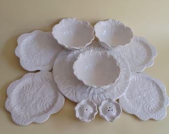 Vintage Bordallo Pinheiro White Cabbage Dinnerware Replacement Pieces Pick and Choose