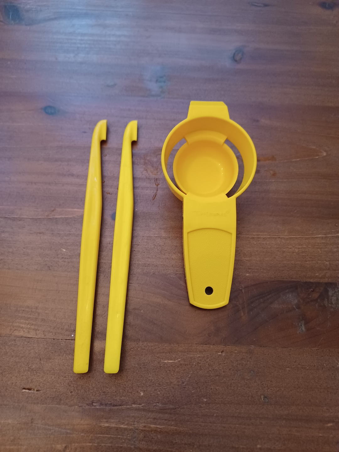 Vintage Tupperware Egg Yolk Separator and Orange/grapefruit Peelers Etsy