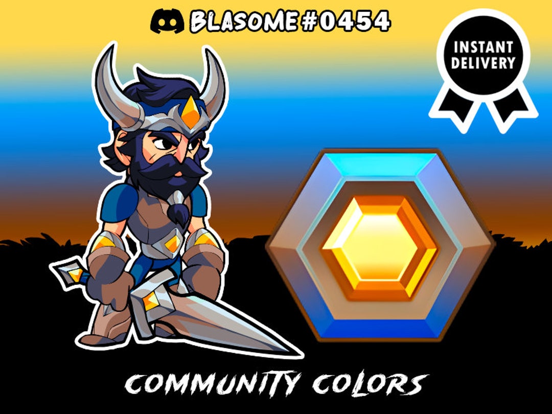 Brawlhalla Community Colors universal Etsy