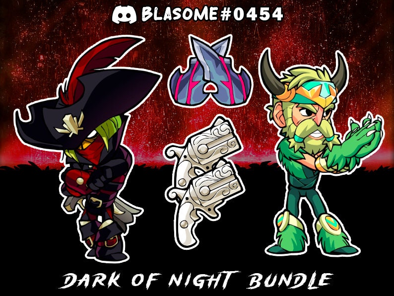 Brawlhalla - Dark of Night Bundle DLC PC / XBOX One / PS4