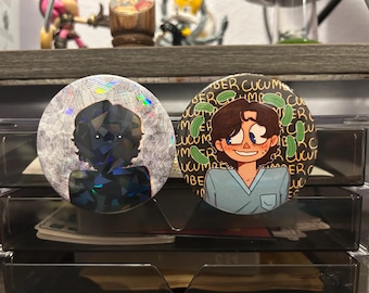 Bob/Void 2.25 & 1.25 inch Button Pins