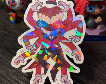 TADC Ringmaster waterproof 3.5 in holographic sticker