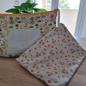 Borsa passeggino fattoria con pochette porta pannolini compresa...