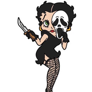 Betty Boop Black Costume - Etsy