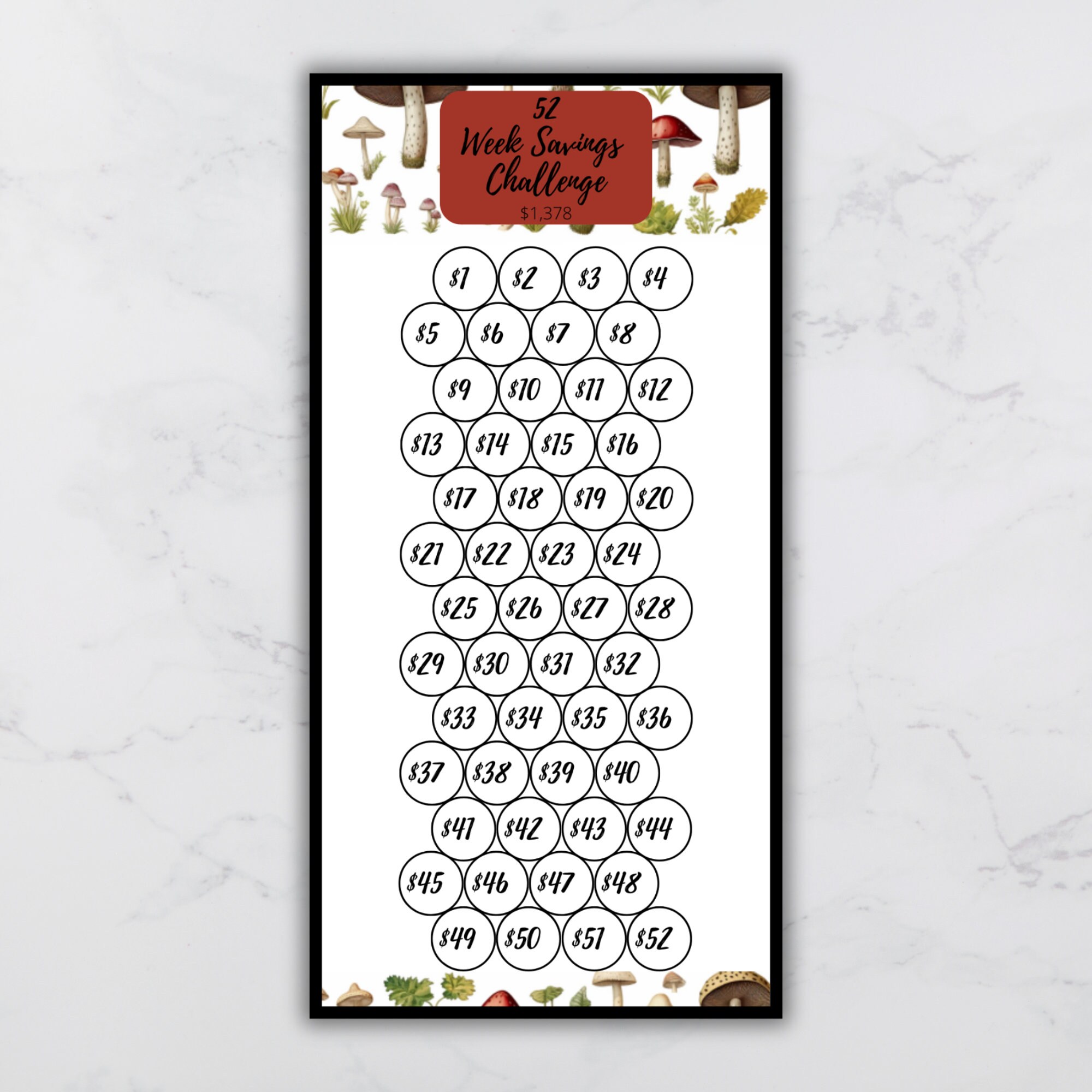 Mini Savings Challenge, Savings Challenge Binder, Savings Challenge ...