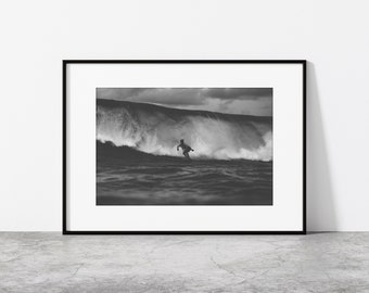 Bellas Artes Surf Ocean Filipinas Arte Foto Impresión Arte Minimalista Surf Wave Arte Blanco y Negro Arte Surf Arte Fotografía Impresión Hogar Decoración Arte