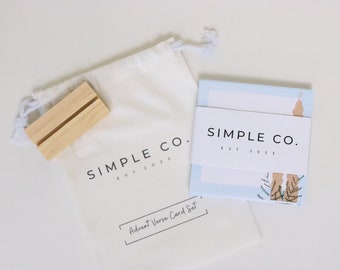 Adventkaartenset | Simple Co | Kersttijd!