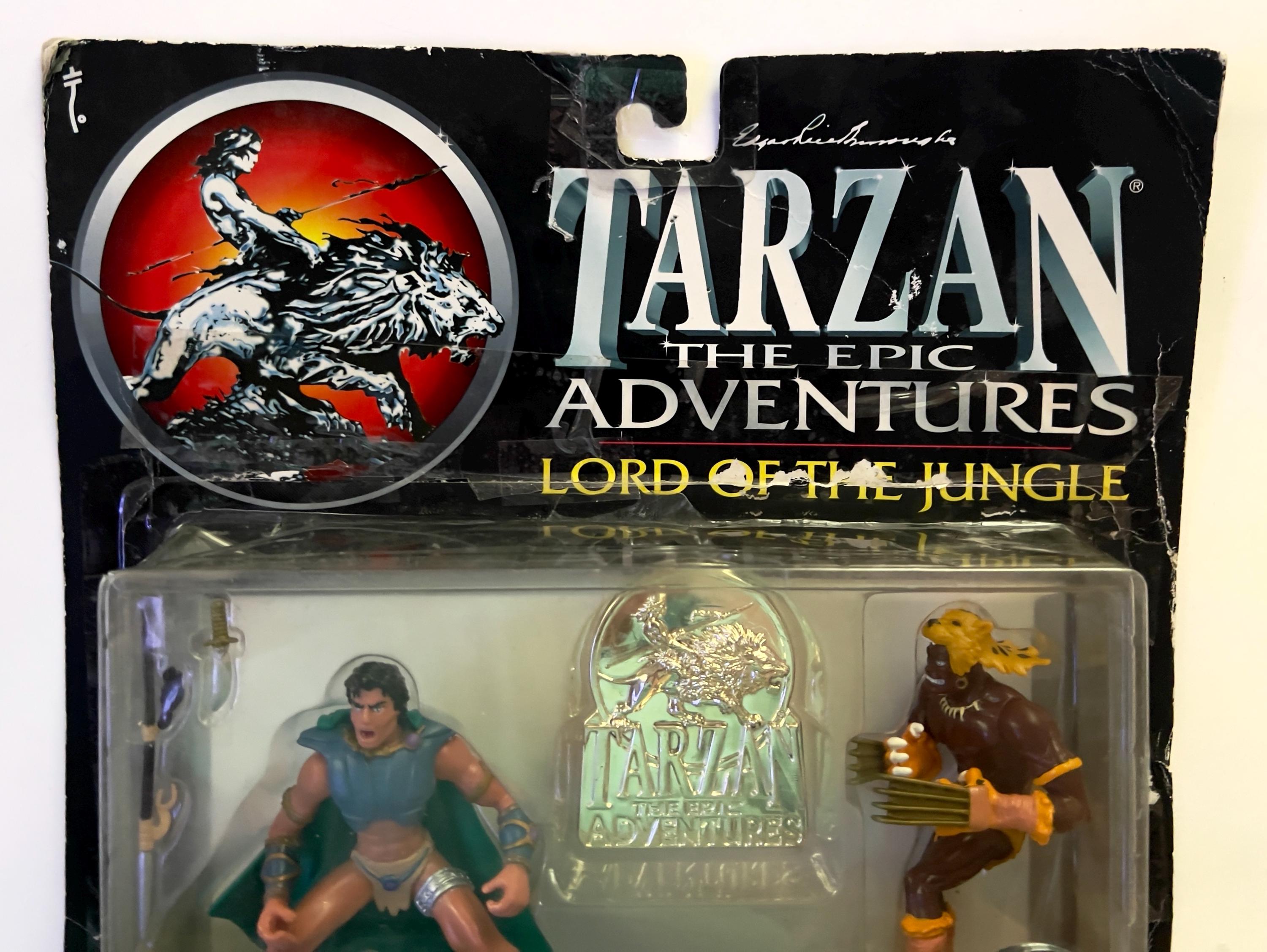 Vintage Tarzan Action Figure: Leopard Man, 1995 Trendmasters - Etsy