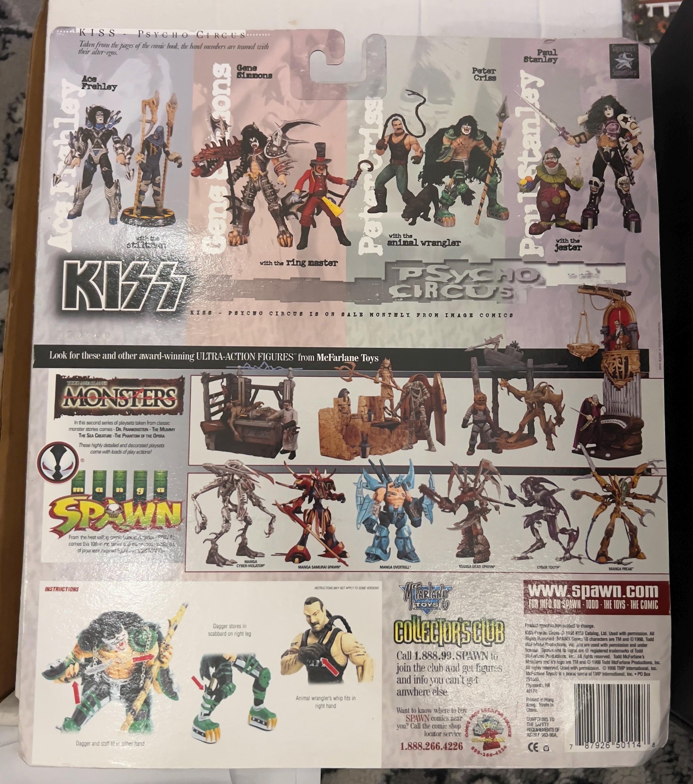 KISS Psycho Circus Peter Criss/the Animal Wrangler Ultra Action