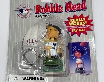 New York Yankees 1997 Wackelkopf Sammlerstück Schlüsselanhänger echt Vintage