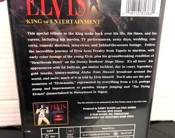 Elvis King of Entertainment DVD 2002 NEW Sealed Vintage - Etsy