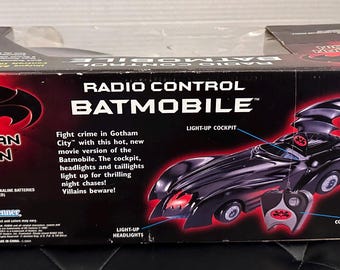 Batman and Robin Radio Control Batmobile Vintage by KENNER Sealed Batman and Robin Radio Control Batmobile Vintage by KENNER Sealed