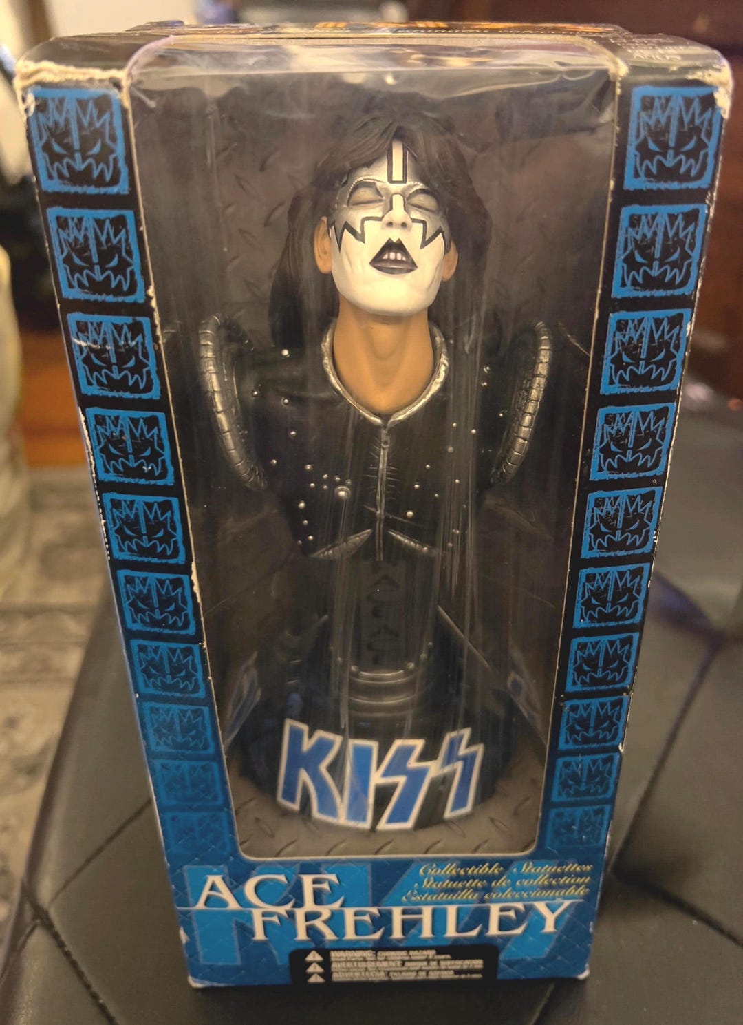 KISS Ace Frehley Macfarlane Toys 2002 Collectible Statuettes Vintage