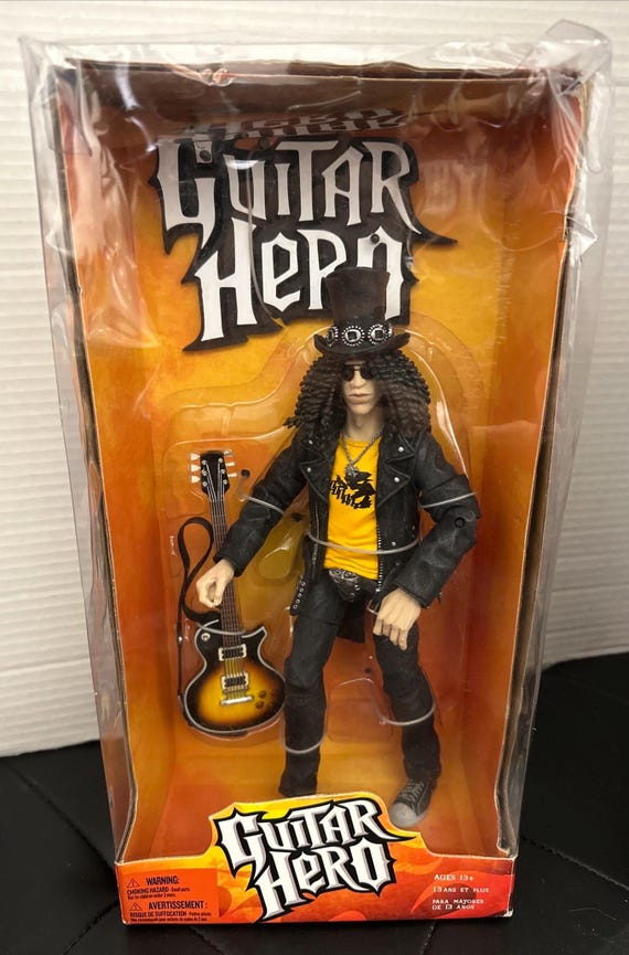GUNS N' ROSES SLASH フィギュア GUITAR HERO レア スラッシュ SLASH フィギュア ギターヒーロー GUITAR HERO