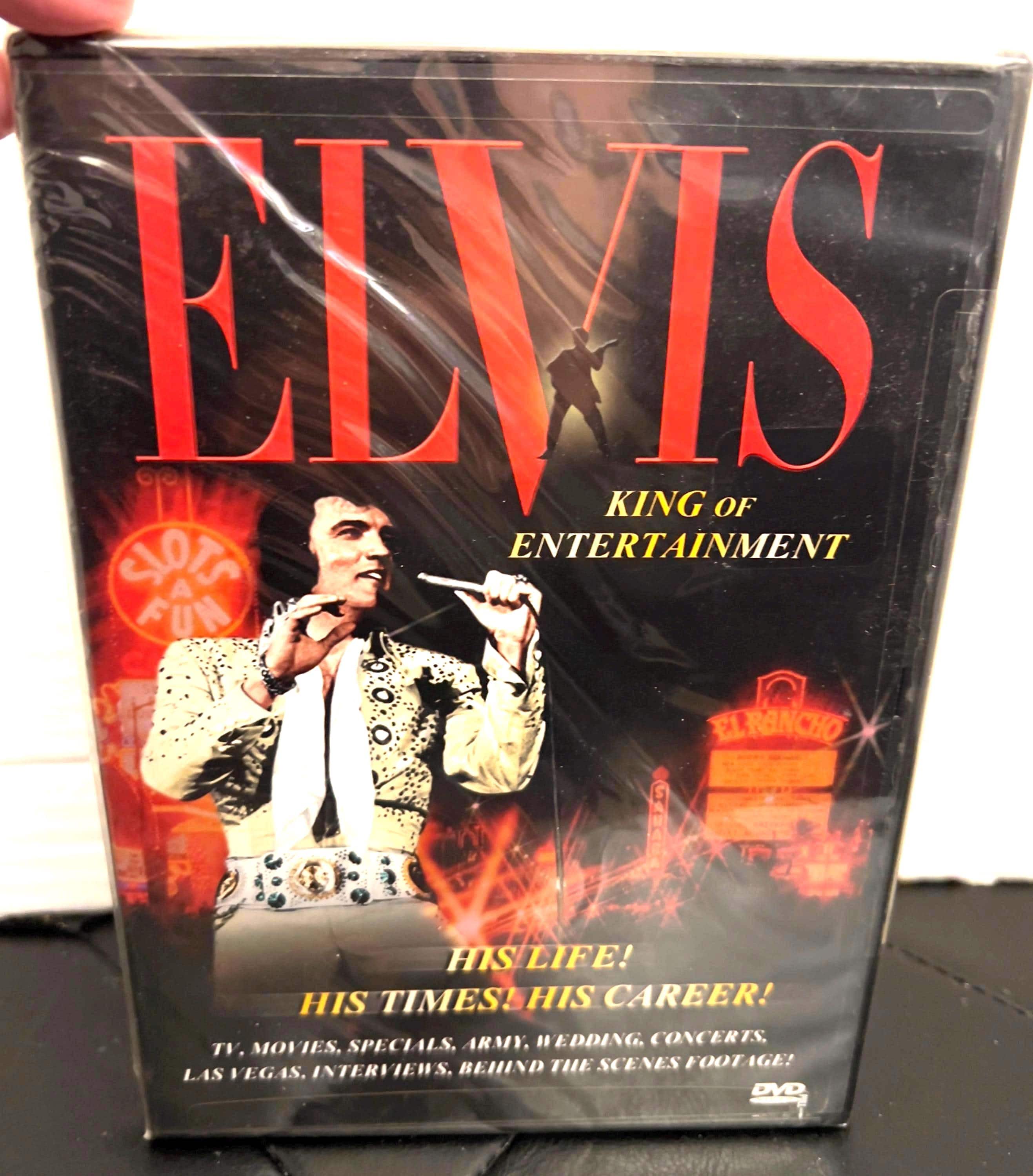 Elvis King of Entertainment DVD 2002 NEW Sealed Vintage - Etsy