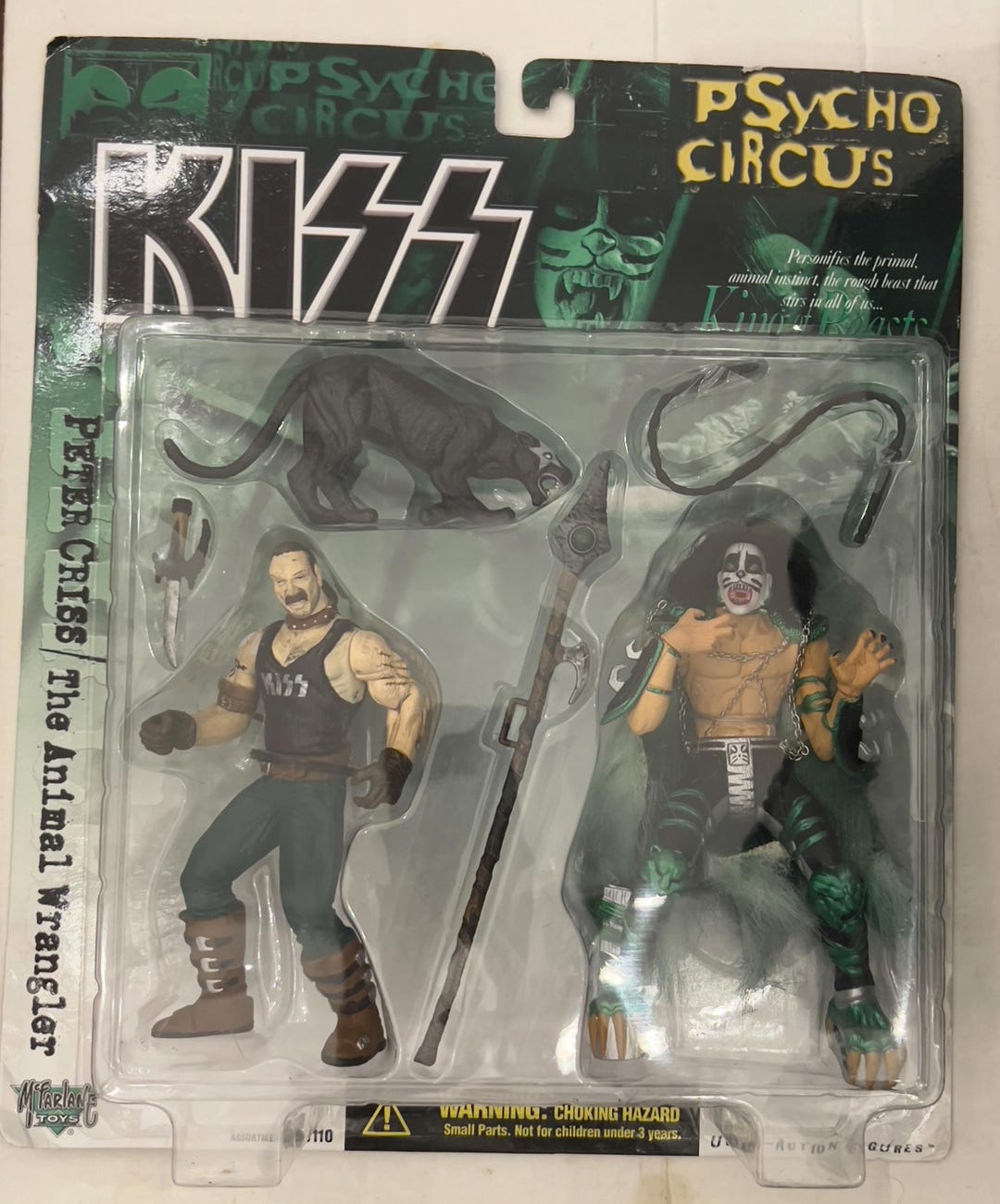 KISS Psycho Circus Peter Criss/the Animal Wrangler Ultra Action