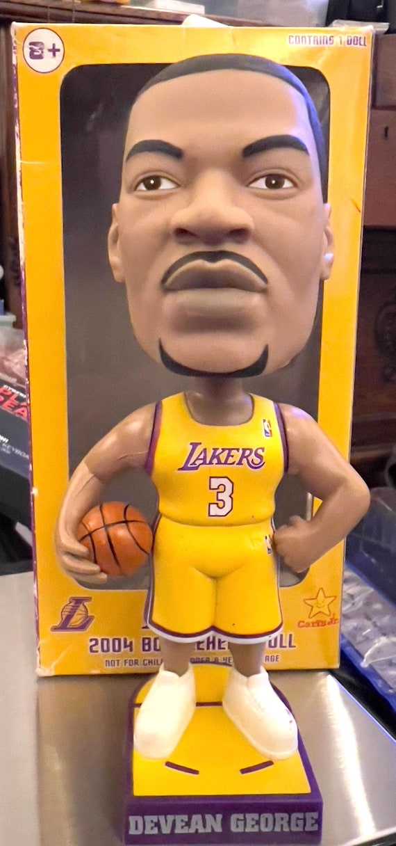 Devean George Lakers Bobblehead - 2004 Vintage Lakers Statue - Etsy