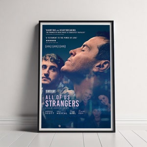 All of Us Strangers Movie Poster, Canvas Poster Printing, Classic Movie Wall Art for Room Decor, Unique Gift Idea image 1