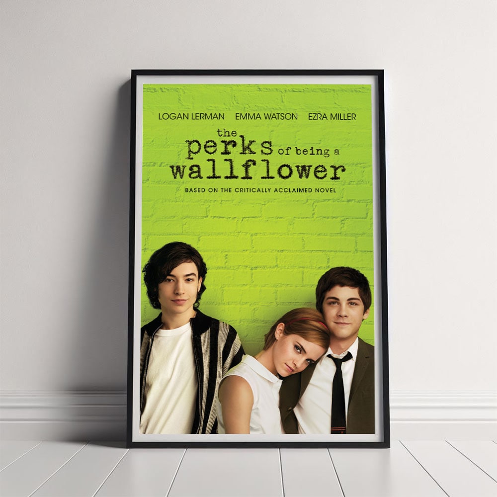 The Perks of Being a Wallflower Book Cover Poster Stephen Chbosky, the  Perks of Being a Wallflower Poster, Book Posters, Book Lover Gift 
