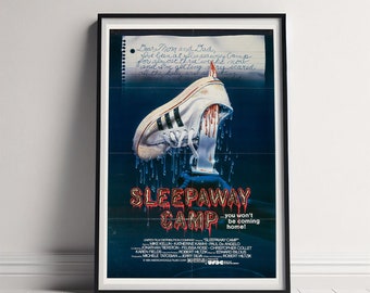 Sleepaway Camp Movie Poster, Canvas Poster Printing, Classic Movie Wall Art for Room Decor, Unique Gift Idea