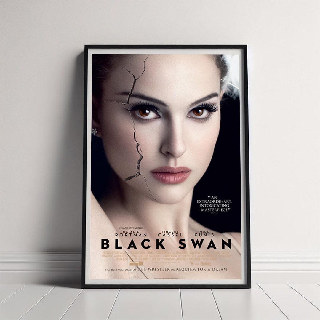 Black Swan Movie Poster, Canvas Poster Printing, Classic Movie Wall Art ...
