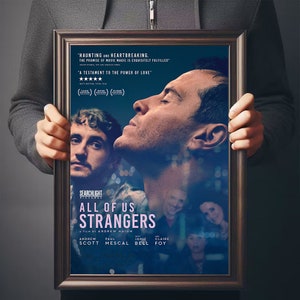 All of Us Strangers Movie Poster, Canvas Poster Printing, Classic Movie Wall Art for Room Decor, Unique Gift Idea image 3